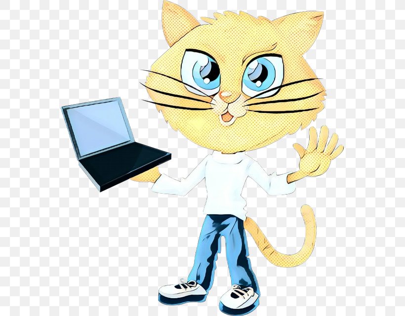 Cartoon Cat, PNG, 573x640px, Whiskers, Behavior, Cartoon, Cat, Human Download Free
