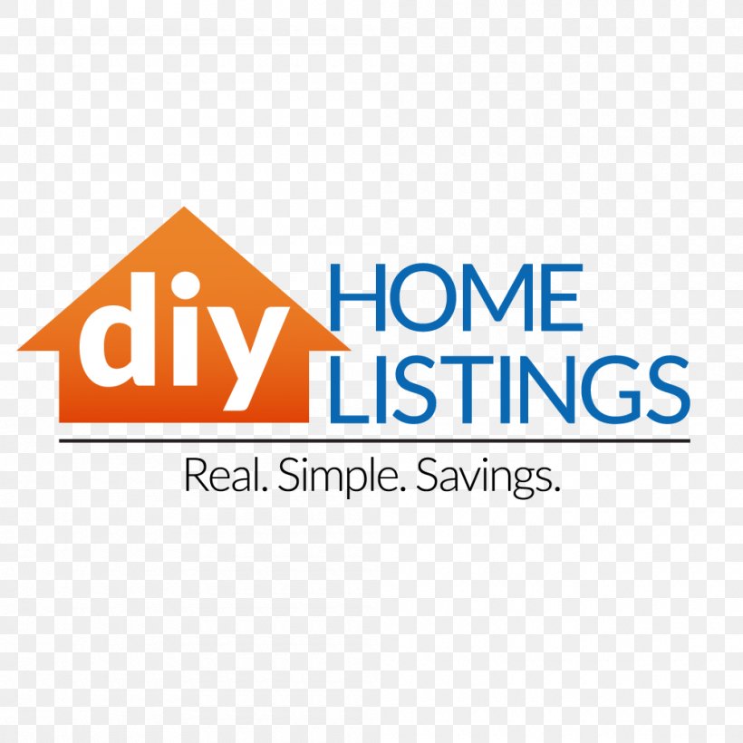 DIY Home Listings Logo Do It Yourself Real Estate Slogan, PNG, 1000x1000px, Logo, Area, Brand, Business Cards, Diagram Download Free