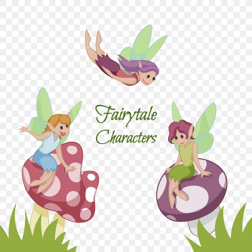 Easter Bunny Mushroom Clip Art, PNG, 1024x1024px, Easter Bunny, Art, Cartoon, Clip Art, Designer Download Free