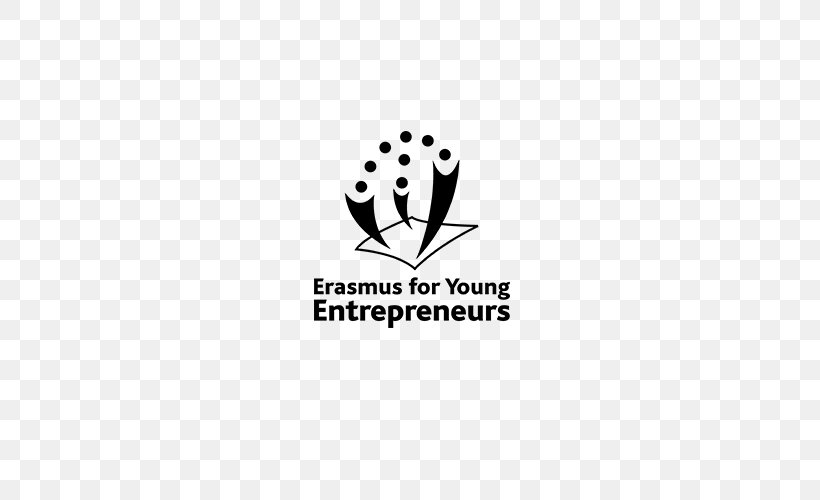 European Union Erasmus For Young Entrepreneurs Erasmus Programme Entrepreneurship Organization, PNG, 500x500px, European Union, Area, Black, Black And White, Brand Download Free