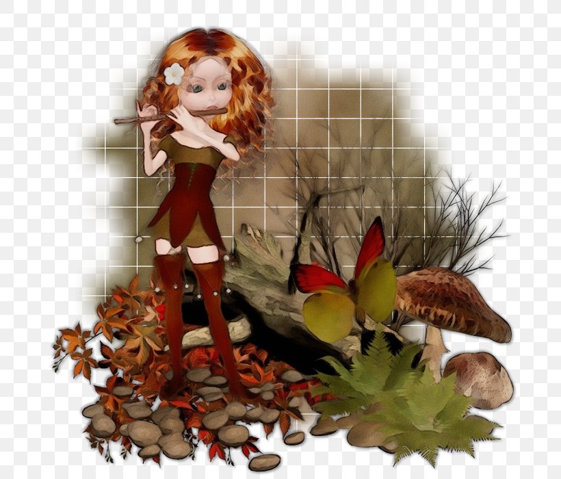 Leaf Autumn Plant Fictional Character Figurine, PNG, 700x700px, Watercolor, Autumn, Fictional Character, Figurine, Leaf Download Free