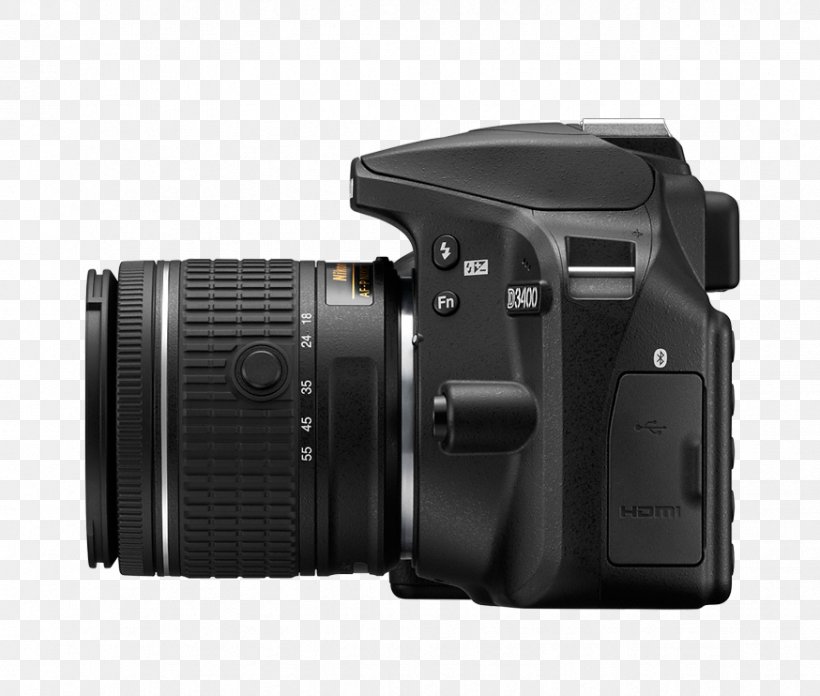 Nikon D3400 Nikon AF-P DX Nikkor Zoom 18-55mm F/3.5-5.6G VR Nikon AF-P DX Nikkor 70-300mm F/4.5-6.3G ED VR Nikon AF-S DX Zoom-Nikkor 18-55mm F/3.5-5.6G Nikon DX Format, PNG, 874x742px, Nikon D3400, Autofocus, Camera, Camera Accessory, Camera Lens Download Free