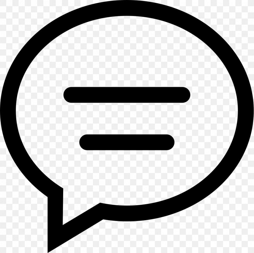 Text Bubble, PNG, 981x980px, Speech Balloon, Area, Black And White, Online Chat, Smile Download Free