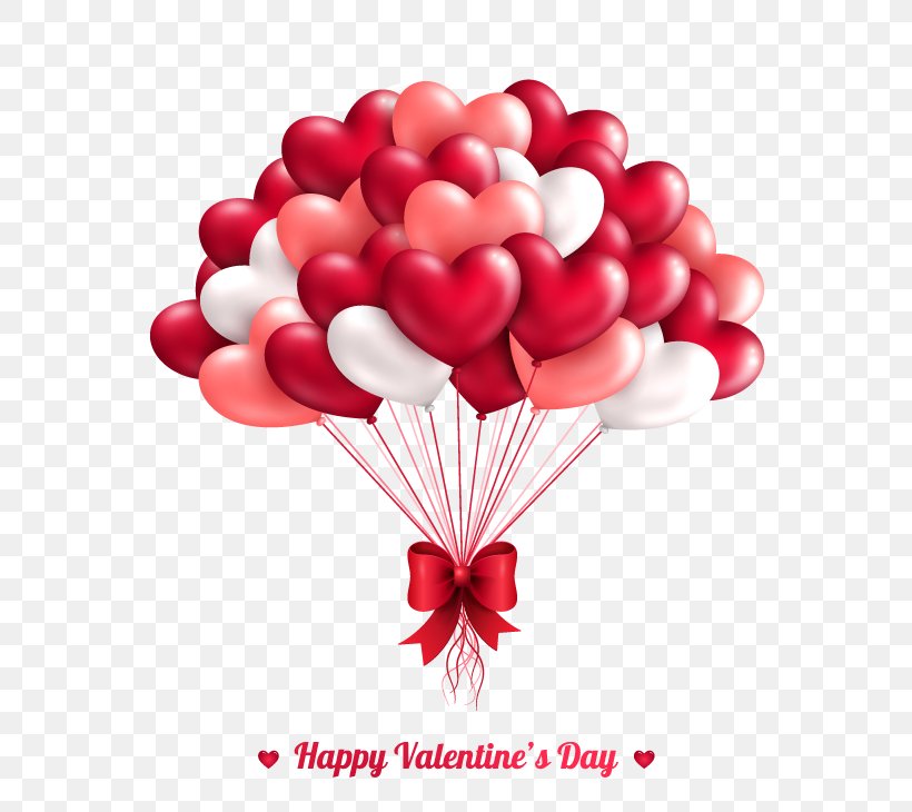 Valentines Day Heart Greeting Card Balloon, PNG, 584x730px, Valentines Day, Balloon, Birthday, February 14, Gift Download Free