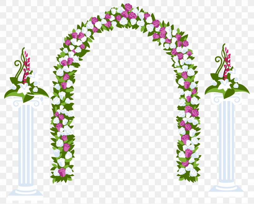 Arch Flower Clip Art, PNG, 6193x4997px, Arch, Border, Column, Cut Flowers, Flora Download Free