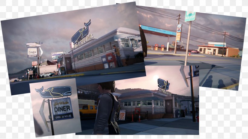 Life Is Strange Arcadia Diner Dontnod Entertainment Video Game, PNG, 1920x1080px, Life Is Strange, Advertising, Arcadia, Cuisine Of The United States, Diner Download Free