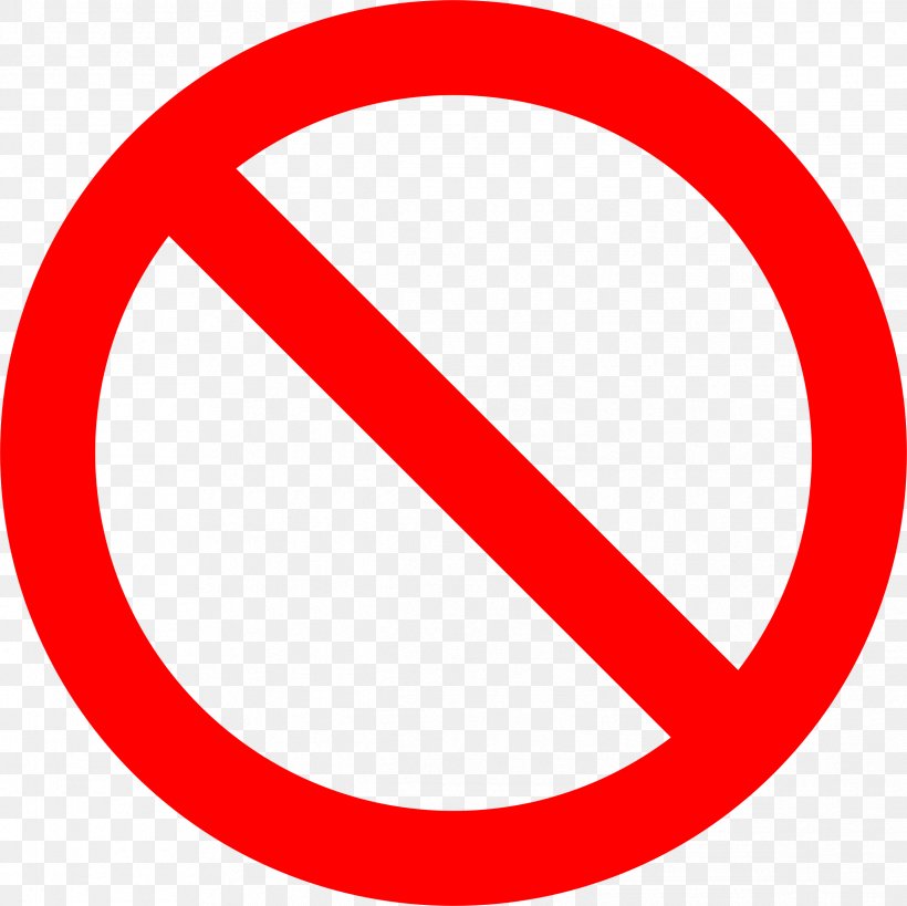 No Symbol Sign Clip Art, PNG, 2384x2384px, No Symbol, Area, Brand, Royaltyfree, Sign Download Free