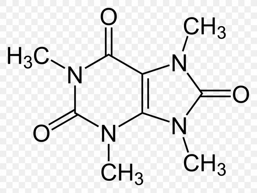 Theacrine 1,3,7-Trimethyluric Acid Coffee Chemical Compound, PNG, 1024x768px, Theacrine, Acid, Alkaloid, Area, Black And White Download Free