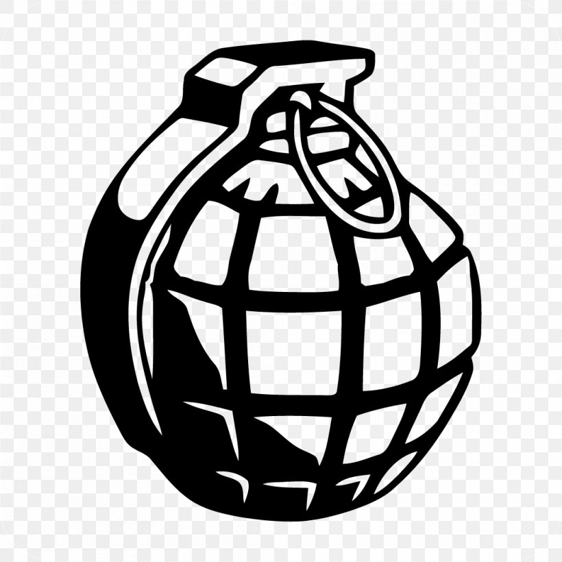 Car Grenade Decal Bomb Weapon, PNG, 1051x1051px, Car, Black And White, Bomb, Bumper, Bumper Sticker Download Free