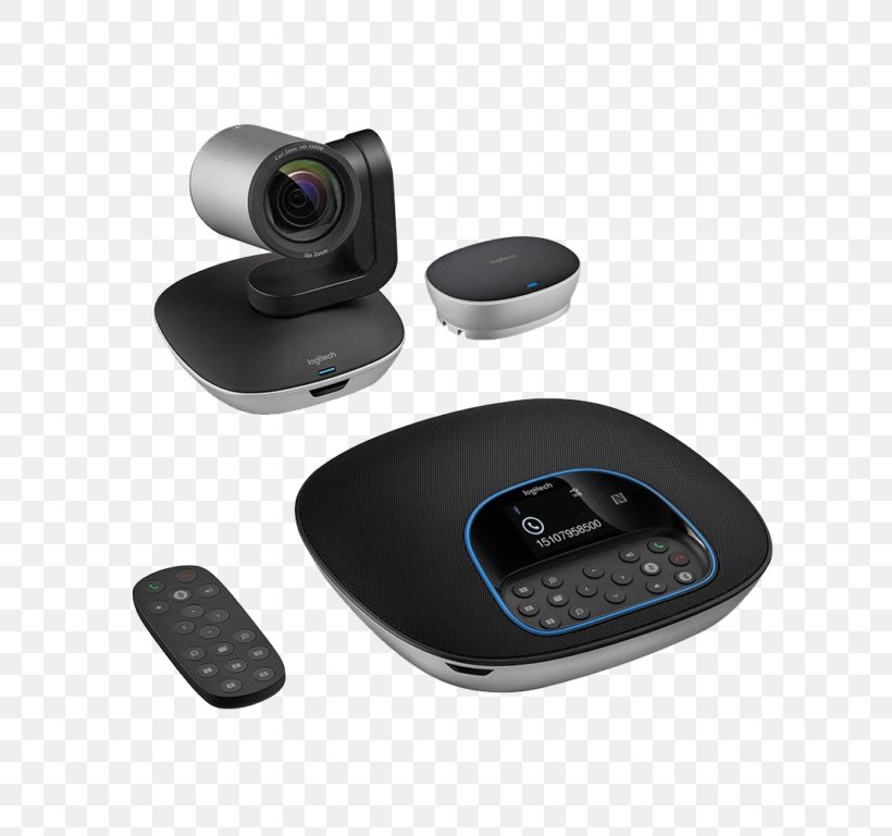 Full HD Webcam 1920 X 1080 Pix Logitech GROUP Stand Logitech 960-001054 Group Hd Video And Audio Conferencing System, PNG, 768x768px, Logitech, Camera, Camera Lens, Cameras Optics, Computer Download Free
