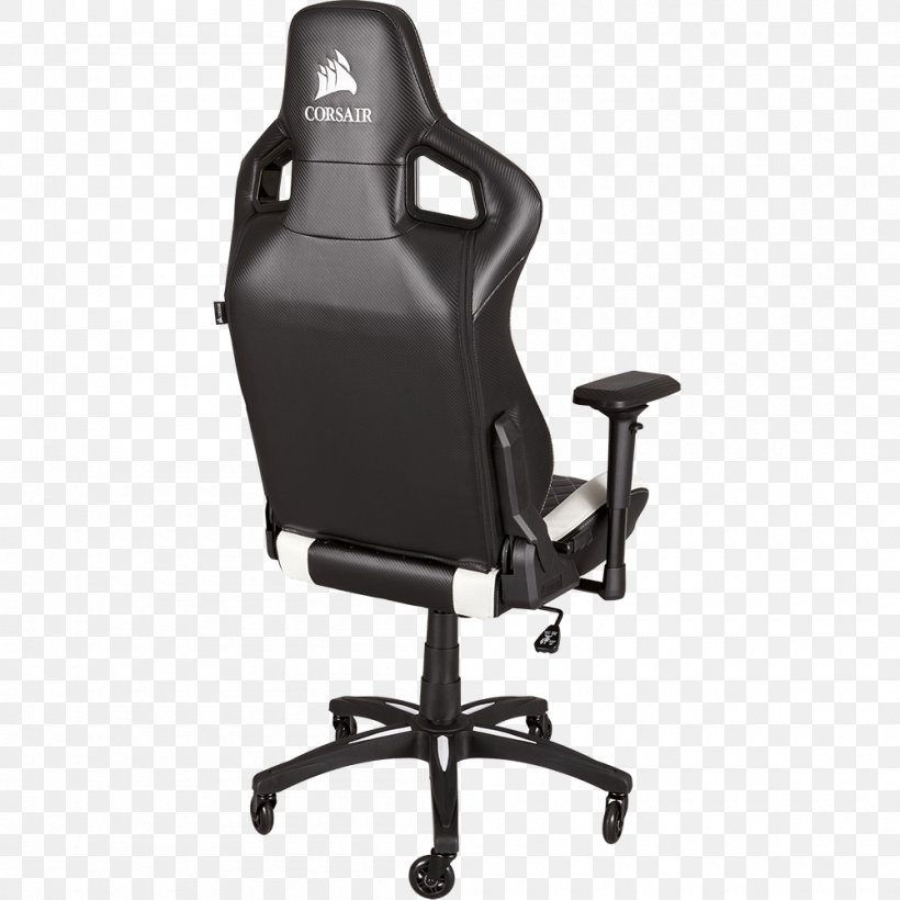 Gaming Chair Video Game Fast Racing Neo Corsair Components, PNG, 1000x1000px, Gaming Chair, Armrest, Black, Chair, Comfort Download Free