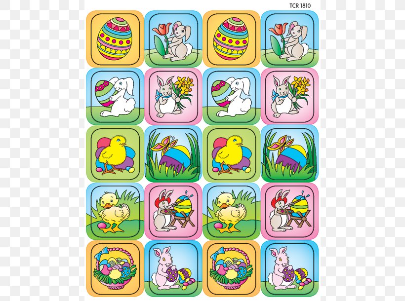 Sticker Easter Bunny Easter Egg Christmas Card, PNG, 610x610px, Sticker, Area, Askartelu, Christian Cross, Christianity Download Free