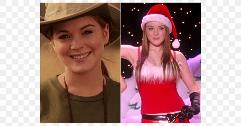 Lindsay Lohan Mean Girls Cady Heron Christmas Film, PNG, 1200x630px, Watercolor, Cartoon, Flower, Frame, Heart Download Free