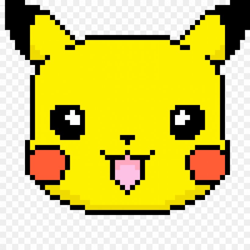 Pikachu Pixel Art Minecraft Pixel Art Building Ideas - vrogue.co