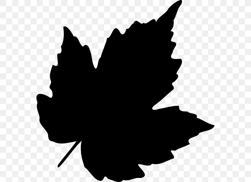 Clip Art Image, PNG, 582x596px, Silhouette, Black, Blackandwhite, Leaf, Logo Download Free