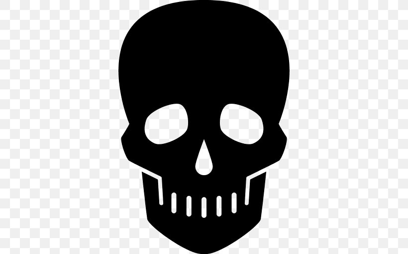 Skeleton Skull Logo, PNG, 512x512px, Skull, Black And White, Bone, Clip Art, Face Download Free