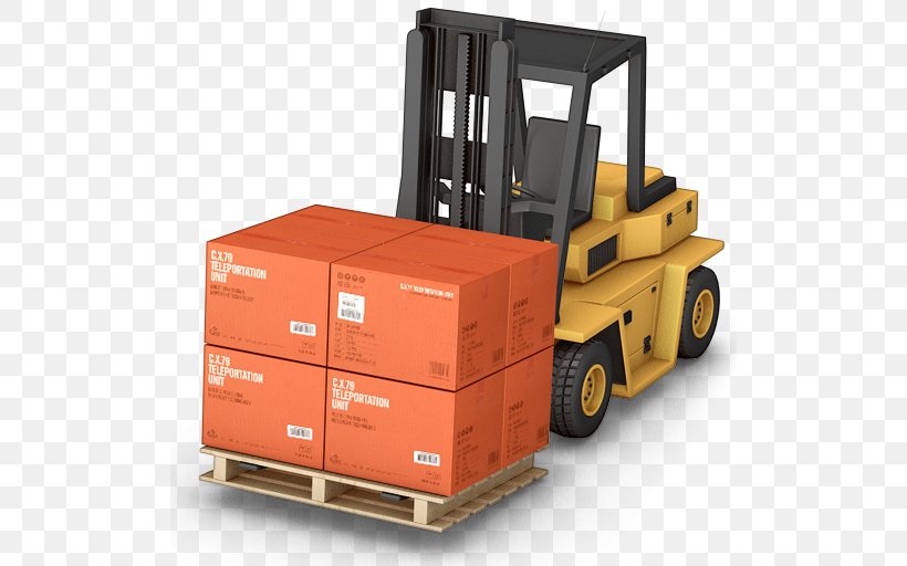 Warehouse Forklift Transport Business Intermodal Container, PNG, 512x512px, Warehouse, Box, Business, Forklift, Forklift Truck Download Free