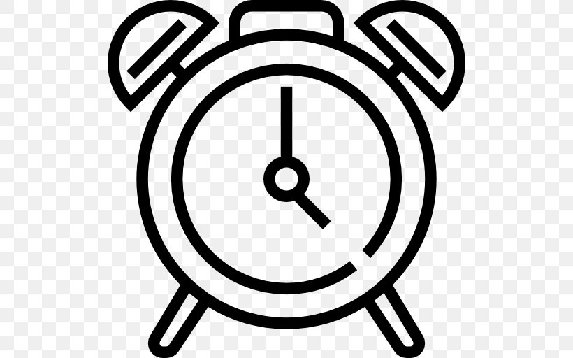 Alarm Clocks, PNG, 512x512px, Alarm Clocks, Area, Black And White, Clock, Depositphotos Download Free