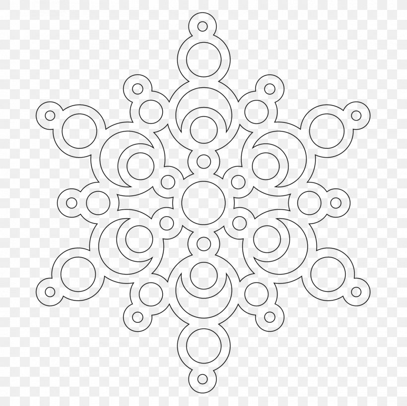 Coloring Book Mandala Snowflake Page, PNG, 1600x1600px, Coloring Book, Adult, Area, Black And White, Child Download Free
