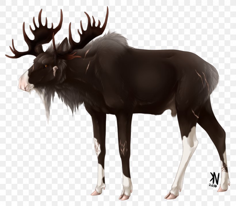 Moose Reindeer Cattle Antler Wildlife, PNG, 900x788px, Moose, Animal, Antler, Cattle, Cattle Like Mammal Download Free