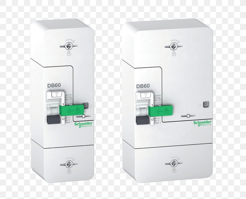 Schneider Electric Circuit Breaker Residual-current Device Polyphase System Distribution Board, PNG, 727x665px, Schneider Electric, Ampere, Circuit Breaker, Contactor, Distribution Board Download Free