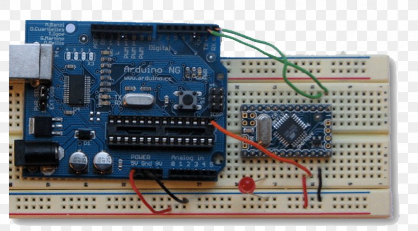 Breadboard Electronics Microcontroller Electronic Engineering Electronic Component, PNG, 967x535px, Breadboard, Circuit Component, Circuit Prototyping, Electrical Engineering, Electrical Network Download Free