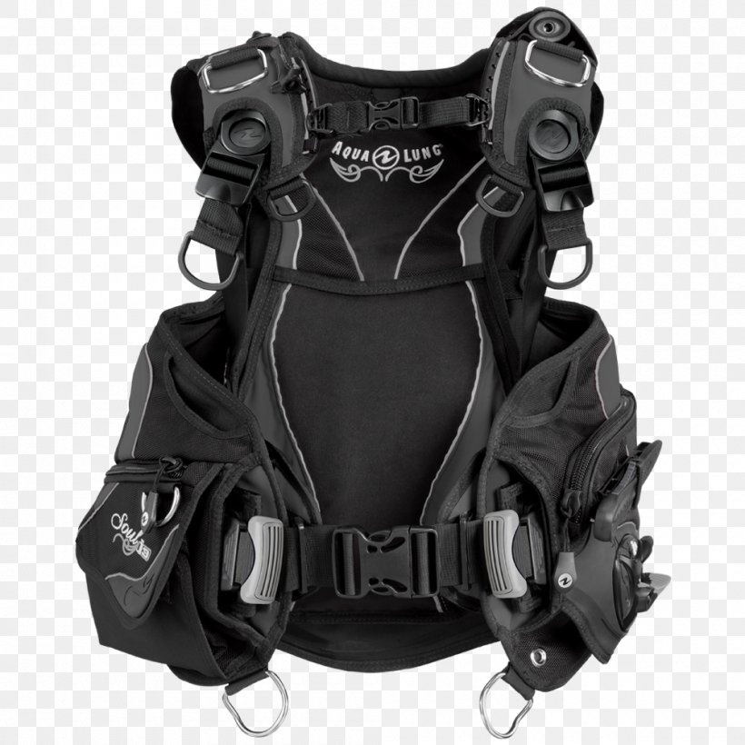 Buoyancy Compensators Aqua Lung/La Spirotechnique Scuba Set Aqua-Lung Scuba Diving, PNG, 1000x1000px, Buoyancy Compensators, Apeks, Aqua Lungla Spirotechnique, Aqualung, Black Download Free