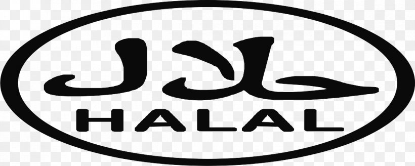 Halal Vector Graphics Clip Art Logo Image, PNG, 1170x469px, Halal, Area, Black And White, Brand, Food Download Free