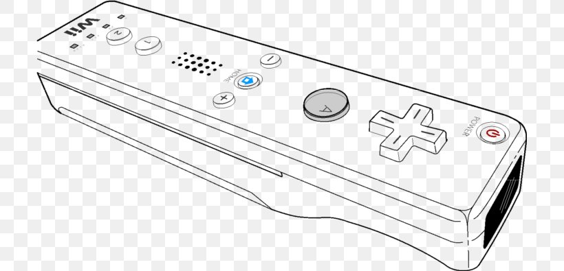 Wii Remote Wii U Wii MotionPlus Clip Art, PNG, 713x395px, Wii Remote, Auto Part, Electronics Accessory, Game Controllers, Hardware Download Free