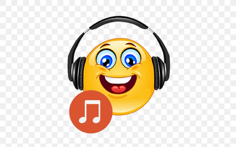 Emoji Smile, PNG, 512x512px, Emoticon, Audio Equipment, Emoji, Gadget, Headphones Download Free