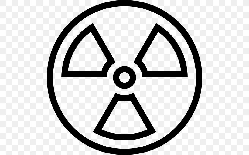 Nuclear Weapon Nuclear Power Clip Art, PNG, 512x512px, Nuclear Weapon, Area, Bicycle Wheel, Black And White, Brand Download Free