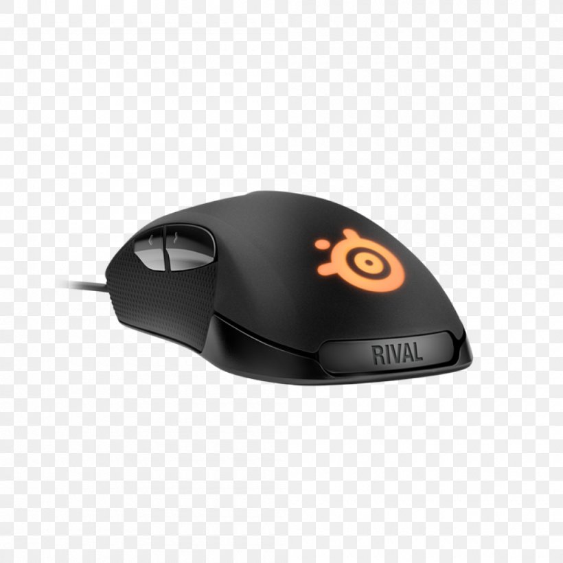 Computer Mouse SteelSeries Rival 300 Optical Mouse USB, PNG, 1000x1000px, Computer Mouse, Button, Computer Accessory, Computer Component, Computer Hardware Download Free