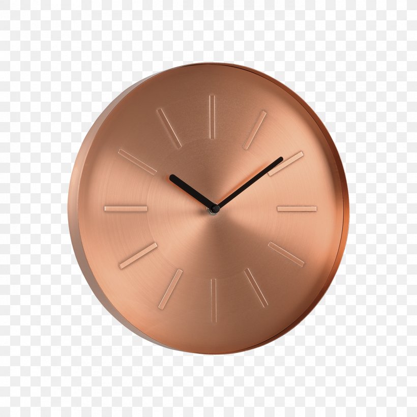Copper Clock Wall Watch Metal, PNG, 1400x1400px, Copper, Aluminium, Bathroom, Clock, Clothing Accessories Download Free