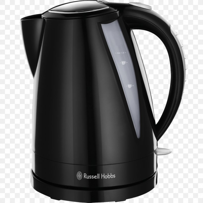 Electric Kettle Russell Hobbs Toaster Home Appliance, PNG, 1024x1024px, Kettle, Cooking Ranges, Dualit Limited, Electric Kettle, Electric Water Boiler Download Free