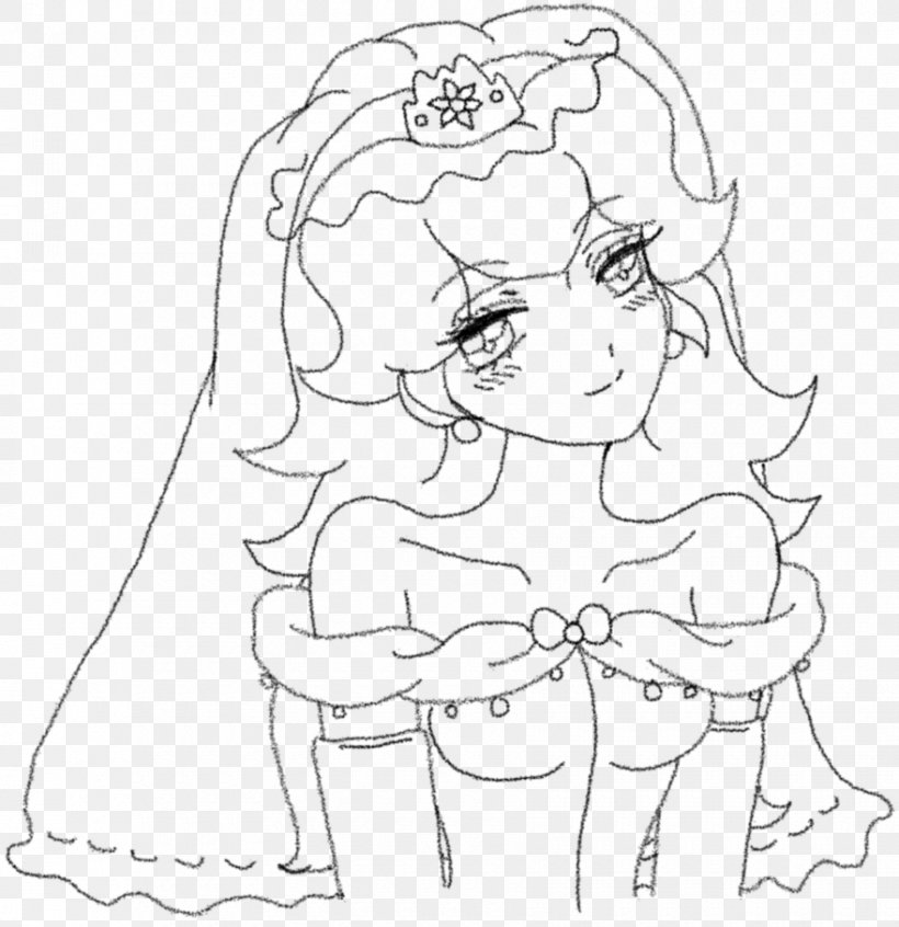 Princess Peach Mario Line Art Luigi Princess Daisy, PNG, 880x908px, Watercolor, Cartoon, Flower, Frame, Heart Download Free
