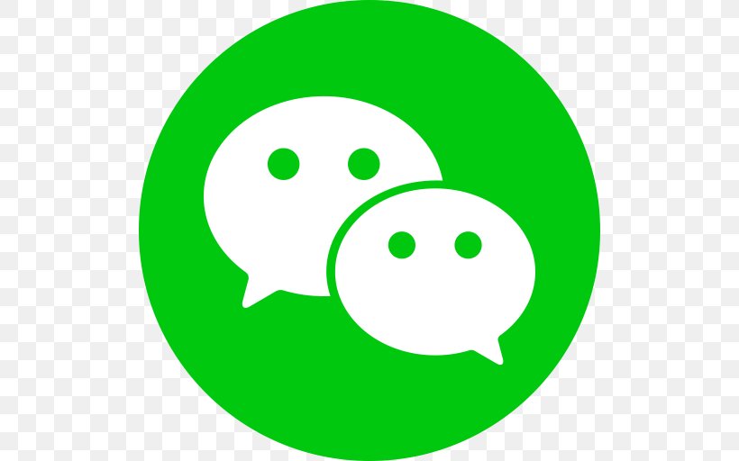 WeChat Social Media Instant Messaging Email WhatsApp, PNG, 512x512px, Wechat, Area, Email, Emoticon, Green Download Free