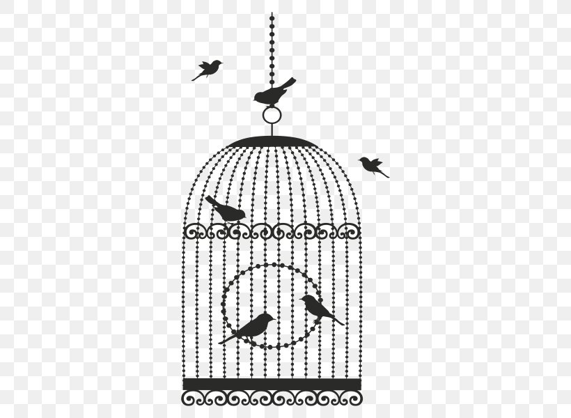 Birdcage Clip Art, PNG, 600x600px, Birdcage, Bird, Black And White, Cage, Drawing Download Free
