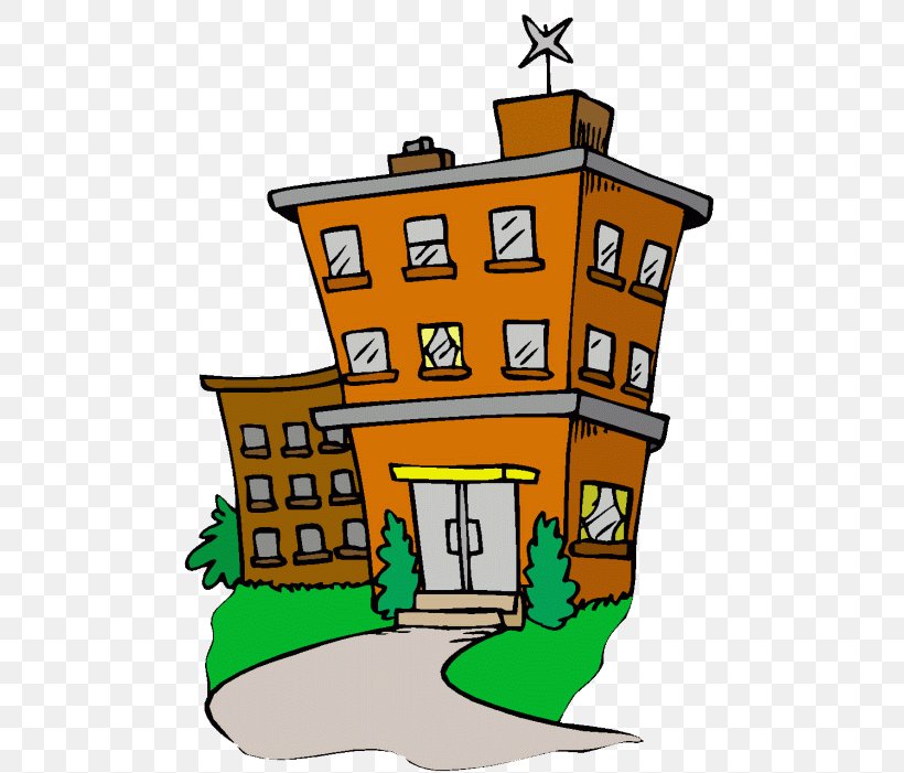 Building School House Clip Art, PNG, 490x701px, Building, Architecture, Area, Artwork, Drawing Download Free