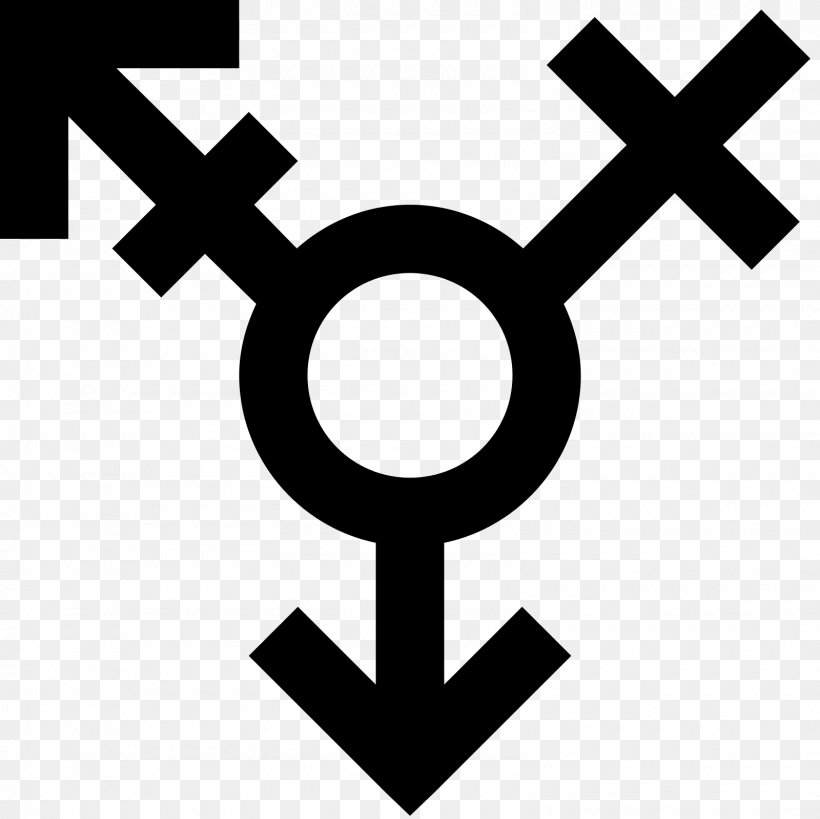 Gender Symbol, PNG, 1600x1600px, Gender, Area, Black And White, Gender Symbol, Lack Of Gender Identities Download Free