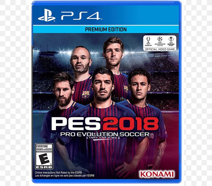 Pro Evolution Soccer 2018 Pro Evolution Soccer 2015 PlayStation 4 Video Game, PNG, 720x720px, Pro Evolution Soccer 2018, Ea Sports, Film, Game, Konami Download Free