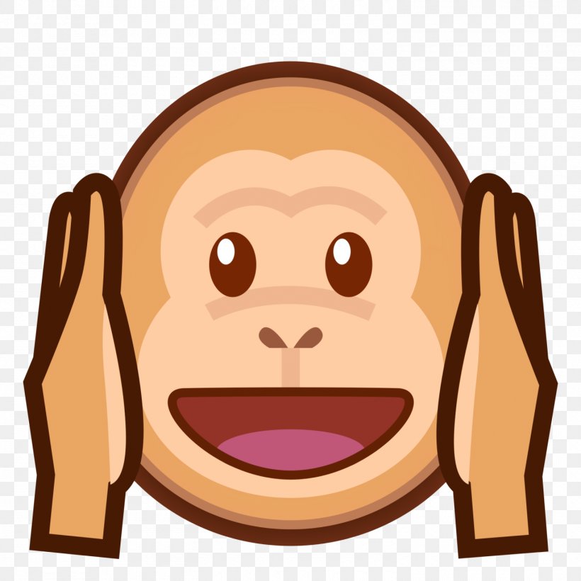 Three Wise Monkeys Emoji YouTube, PNG, 1500x1500px, Three Wise Monkeys, Cartoon, Cheek, Ear, Emoji Download Free