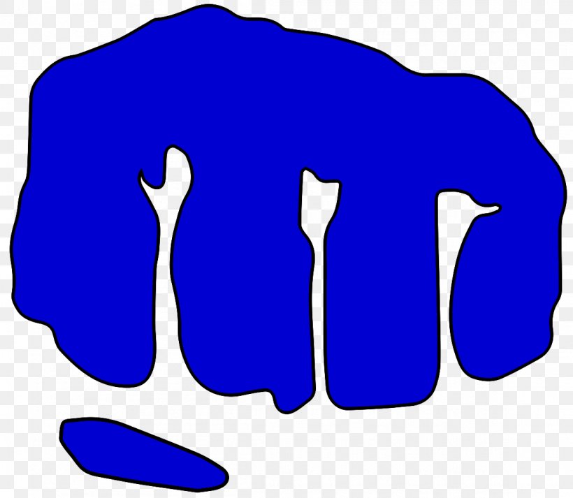 Blue Social Media Fist Clip Art, PNG, 1150x1000px, Blue, Area, Electric Blue, Elephant, Fist Download Free