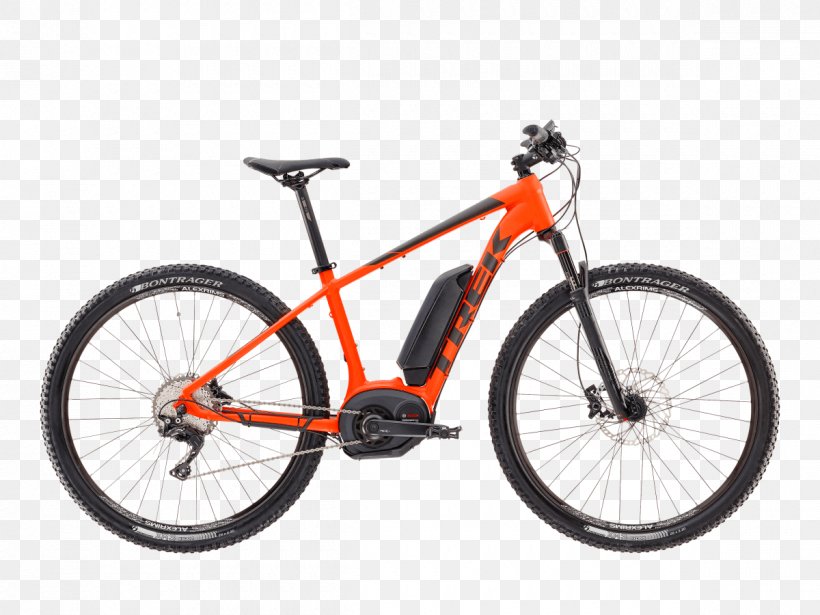 Electric Bicycle Mountain Bike Trek Bicycle Corporation Trek Powerfly 7+ Matte Trek Black/Solid Charcoal 19.5, PNG, 1200x900px, Electric Bicycle, Automotive Tire, Bicycle, Bicycle Accessory, Bicycle Drivetrain Part Download Free