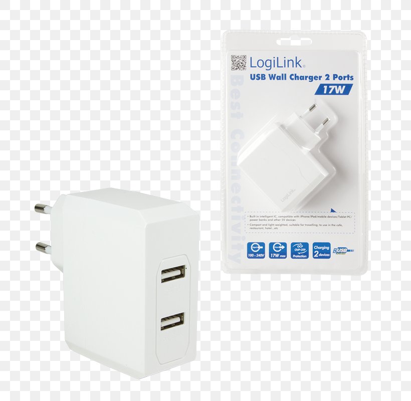 Adapter Battery Charger Micro-USB AC Power Plugs And Sockets, PNG, 800x800px, Adapter, Ac Power Plugs And Sockets, Battery Charger, Computer Hardware, Computer Port Download Free