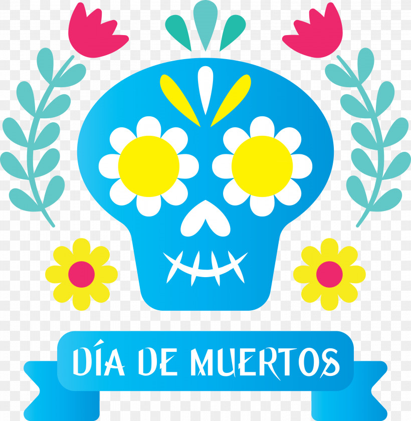 Day Of The Dead Día De Muertos, PNG, 2928x3000px, Day Of The Dead, Cartoon, Child Art, Christmas Day, D%c3%ada De Muertos Download Free