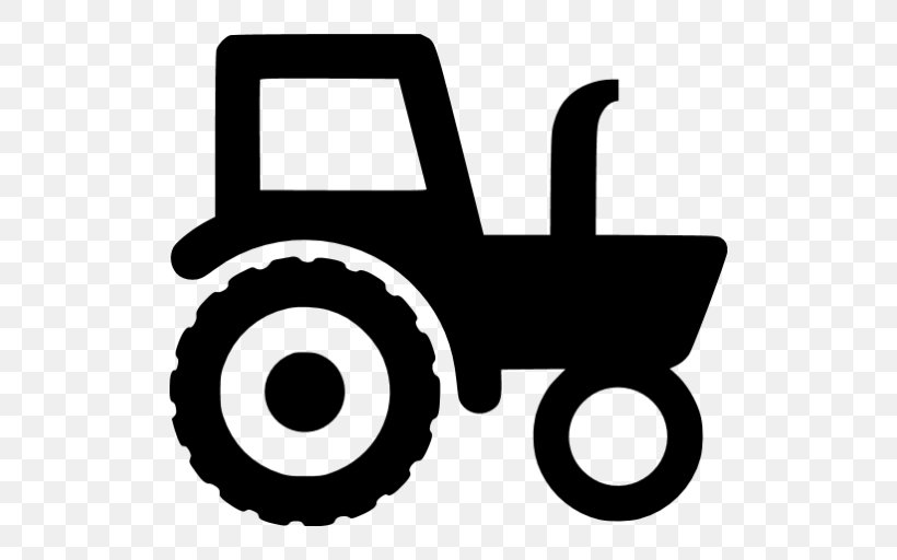 Tractor Heavy Machinery Ferguson TE20 Clip Art, PNG, 512x512px, Tractor, Agriculture, Black, Black And White, Business Download Free
