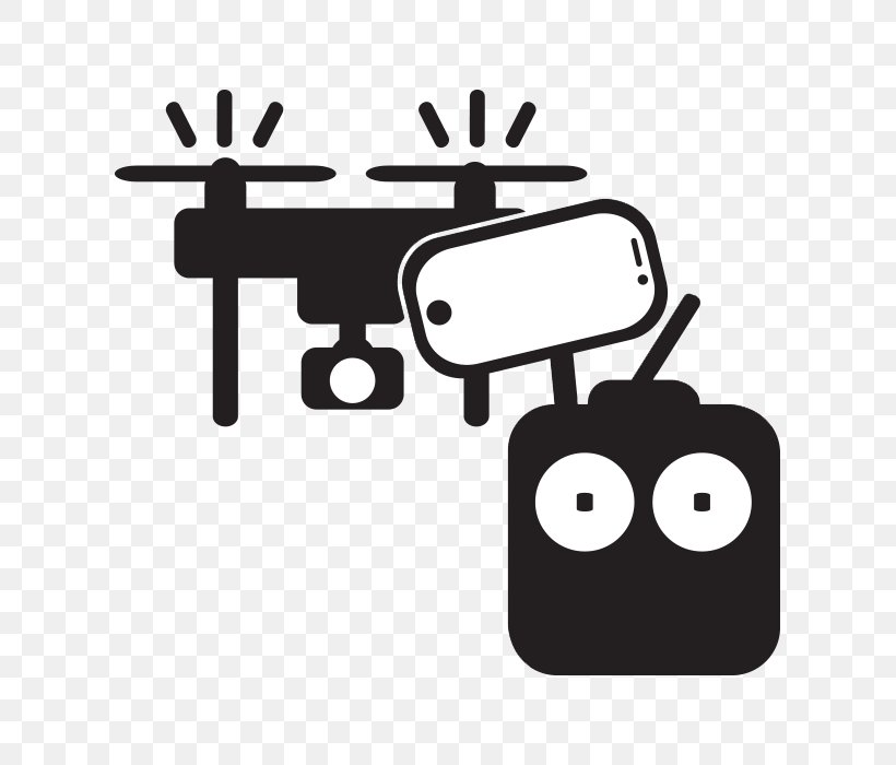 Unmanned Aerial Vehicle Quadcopter Parrot AR.Drone Clip Art, PNG, 700x700px, Unmanned Aerial Vehicle, Black And White, Brand, Flight Controller, Icon Design Download Free