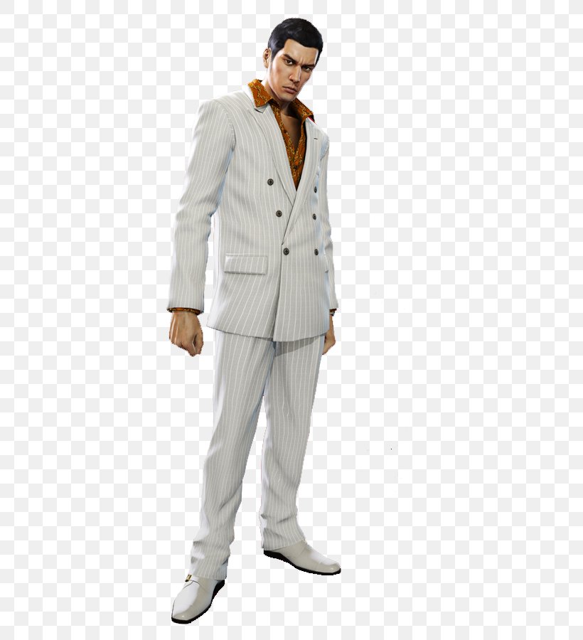 Yakuza 0 Yakuza 5 Kazuma Kiryu Yakuza Kiwami, PNG, 500x900px, Yakuza 0, Costume, Formal Wear, Gentleman, Goro Majima Download Free