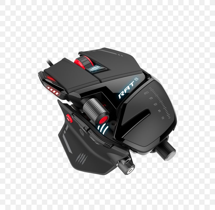 Computer Mouse Mad Catz Rat 4 Optical Gaming Mouse For Pc Mcb4373100a3041 Video Game, PNG, 800x800px, Computer Mouse, Computer, Computer Component, Dots Per Inch, Electronic Device Download Free