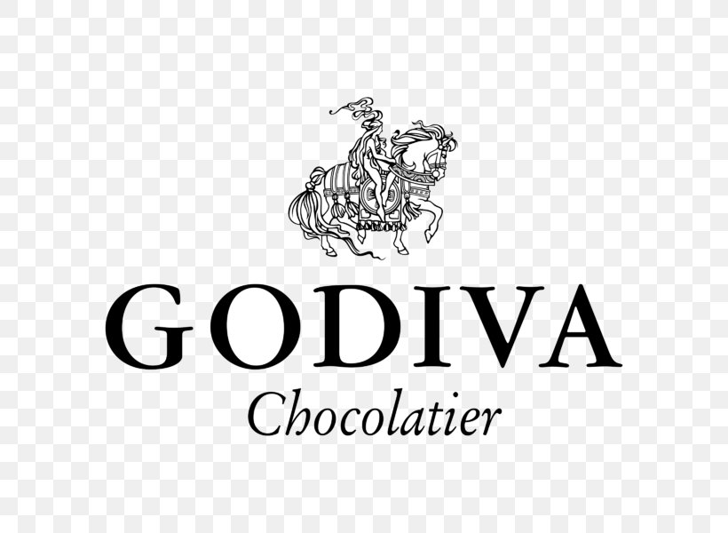 Logo Brand Design Font Godiva Chocolatier, PNG, 800x600px, Logo, Animal, Black, Black And White, Body Jewellery Download Free
